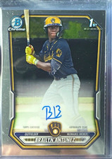 Topps 2026 Bowman Chrome Brailyn Antunez Brewers 1st Bowman Auto CPA-BA