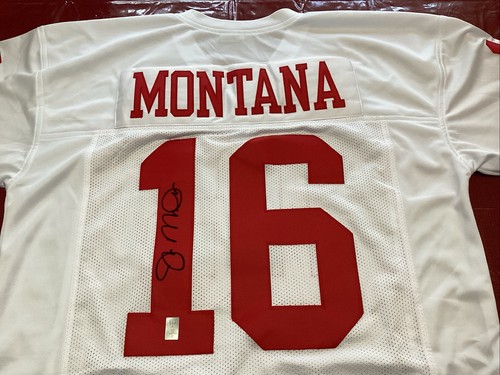 Joe Montana AUTOGRAPH 49ers White Jersey w/ *Player Holo COA* SIGNED - Picture 2 of 6
