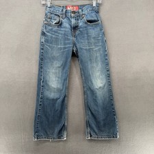 Kids Levi's 527 Boot Cut Jeans Blue Denim Size 10 Regular
