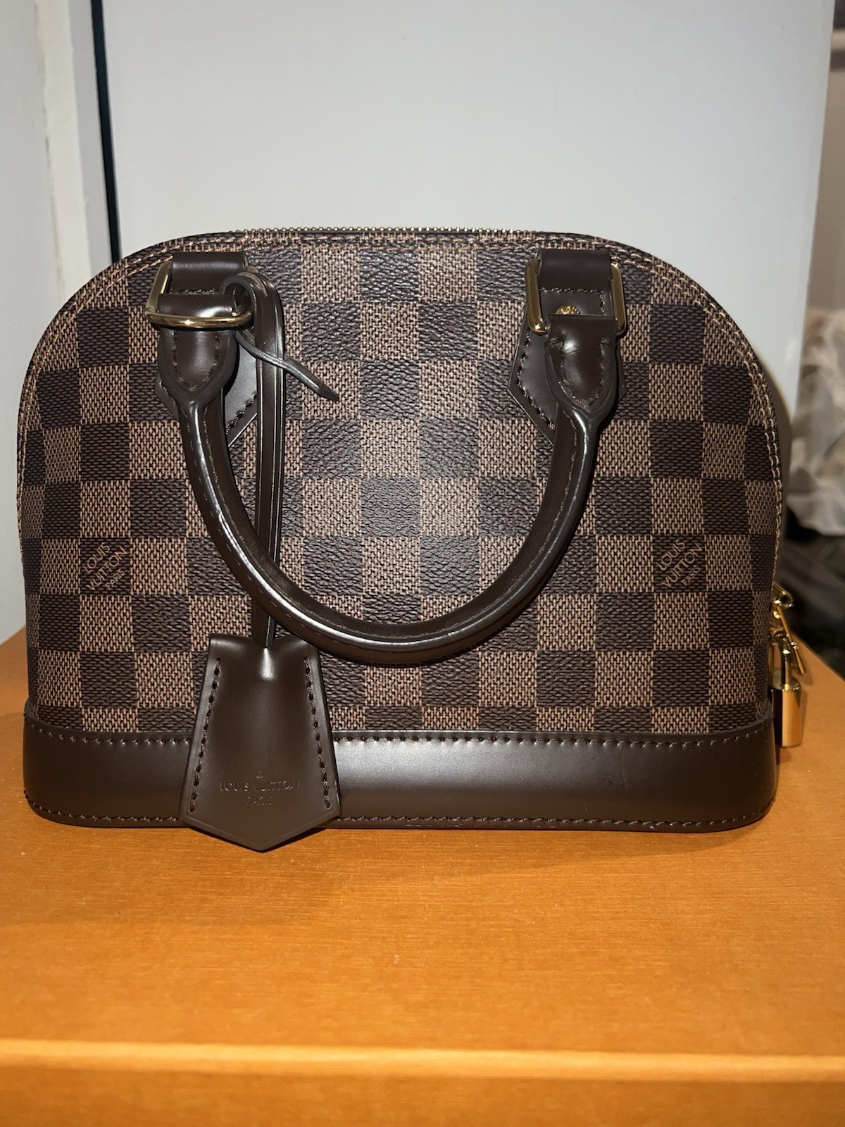 Louis Vuitton Alma BB Damier Ébène Handbag