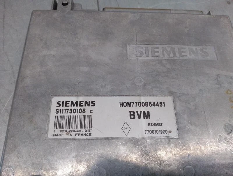 7700864451 centralita motor uce para RENAULT MEGANE I CLASSIC (LA0 1 ) 5224071 - Immagine 4 di 4