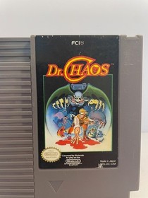 Dr Chaos (Nintendo NES) Authentic Cleaned Tested Working