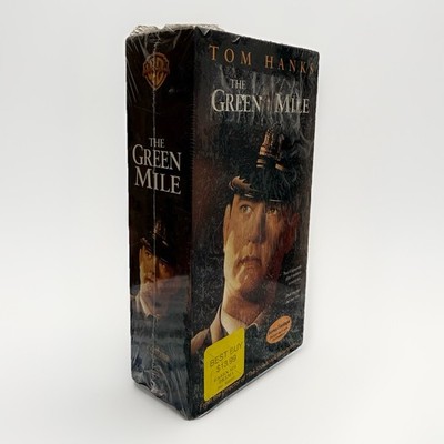 Sealed The Green Mile VHS 2000 Warner Bros Tom Hanks Stephen King NEW