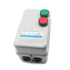 Magnetic Electric Motor Starter 220V 2.2KW 3HP 3 or Single Phase