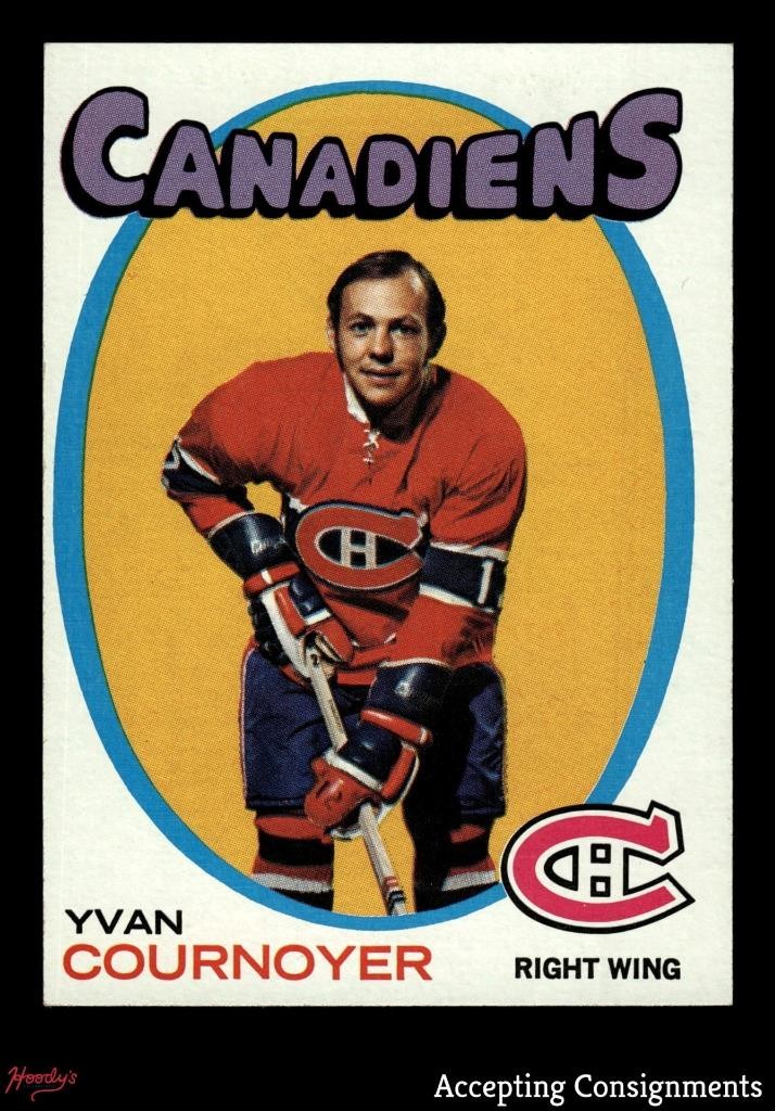 1971-72 Topps #15 Yvan Cournoyer NM+ Canadiens