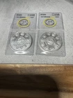 Lot of (2) 2017 Mexican Mexico Libertad Onza 1 oz .999 Silver Uncirculated Coin