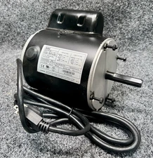 Dayton B370-6E Agricultural Fan Motor 115/230V AC, 1/2 HP, Hessaire S26C