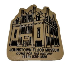 Johnstown Flood Museum Schultz House Refrigerator Fridge Magnet Travel Souvenir