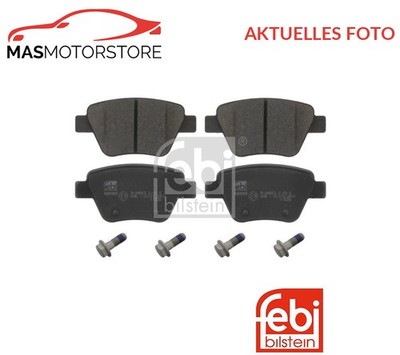 SATZ BREMSBELÄGE BREMSKLÖTZE HINTEN FEBI BILSTEIN 16797 P NEU OE QUALITÄT