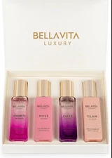 NIB BellaVita Luxury Women's Perfume Gift Set (4x20ml),