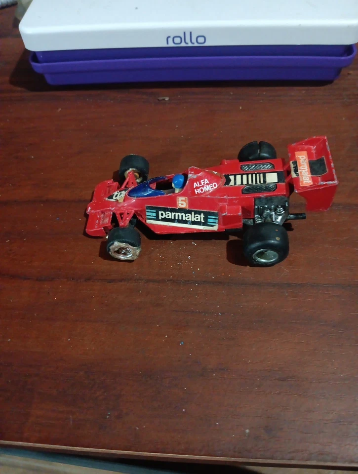 ZEE ALPHA ROMEO BRABHAM BT 46 DIECAST - 4 1/2" - MB 1, ROUGH AND POOR SHAPE ASIS - Image 3 of 4