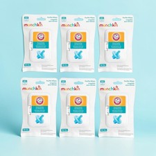 Munchkin Arm  Hammer Pacifier Wipes - 6 Pack, 36 Wipes Each, Baby/Toddler