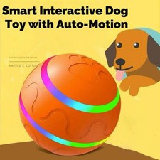 Dog Toys Dog Ball,Durable Motion Activated Automatic Rolling,USBRechargeable