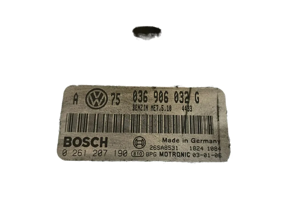 Original VW Golf IV  Steuergerät Set 036906032G - Bild 2 von 4