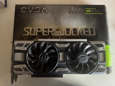 EVGA NVIDIA GeForce GTX 1070 SC ACX 3.0Graphic Card GPU 08G-P4-6173-KR 8GB GDDR5