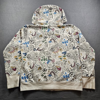 Arizona Jean Company All Over Print Y2K Style Full Zip Hoodie Youth XL Adult S/M