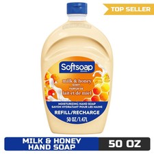Softsoap Milk & Honey Liquid Hand Soap Refill, 50 oz 0.28 per fl oz