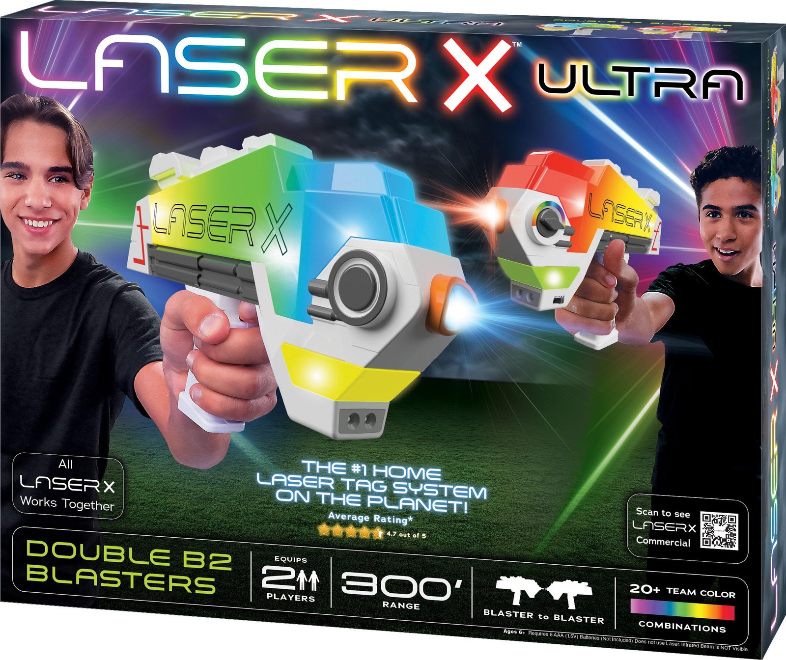 Набор бластеров Laser X Evolution Ultra Blaster naar