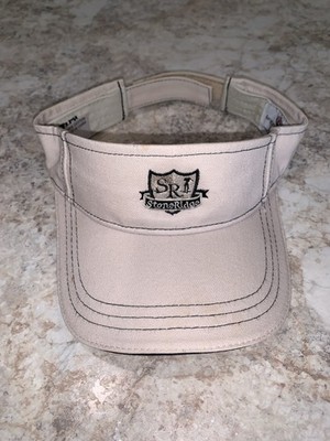 NEW NEVER WORN Stoneridge Adjustable Golf Visor - Beige Tan