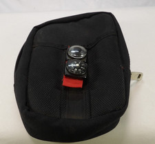 Case Logic Black Zipper Camera Bag Belt Pouch...