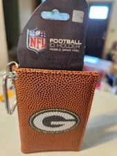 GREEN BAY PACKERS CLASSIC FOOTBALL ID HOLDER MADE BY GAMEWEAR