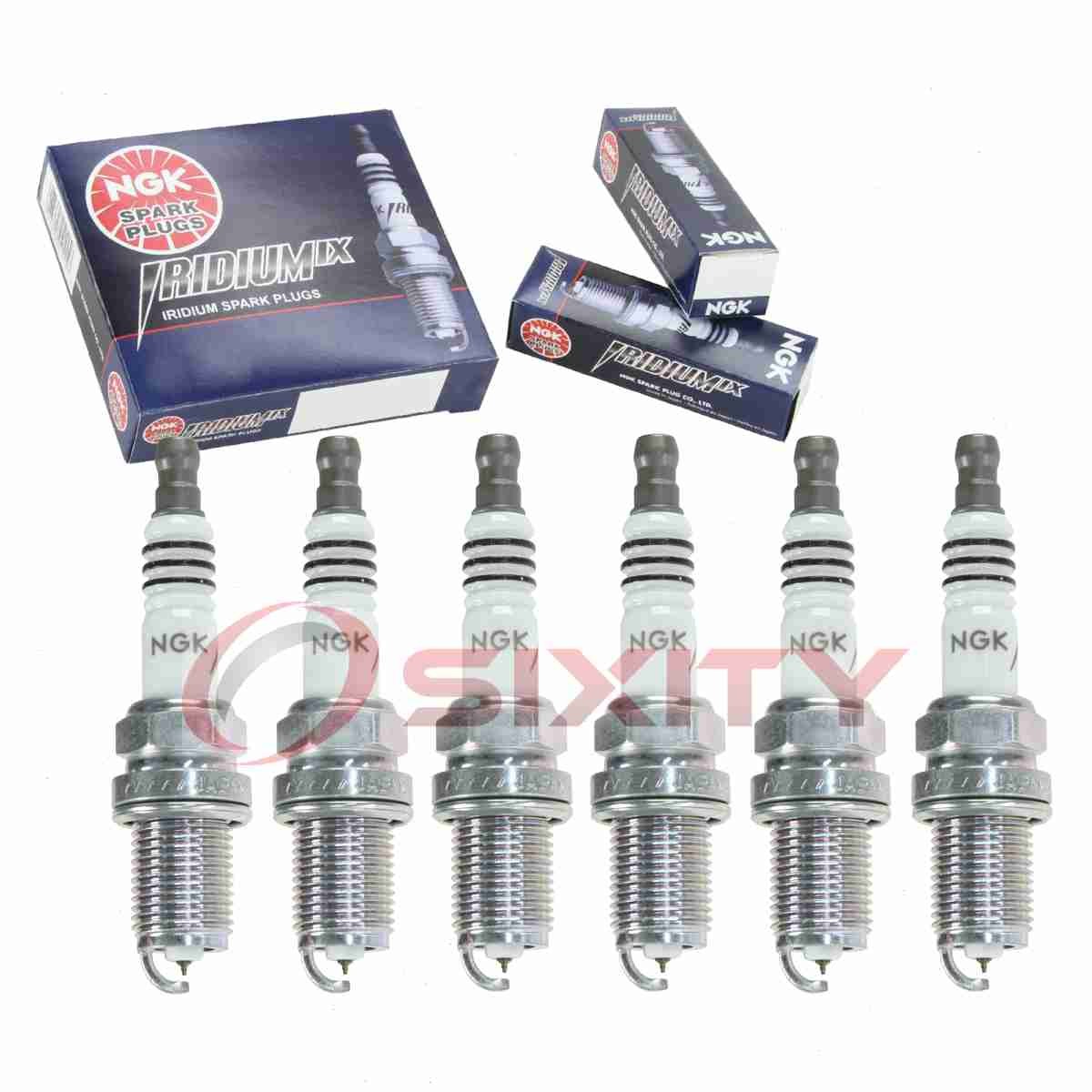 6 pc NGK Iridium IX Spark Plugs for 2004 Chevrolet Epica 2.5L L6 Ignition do