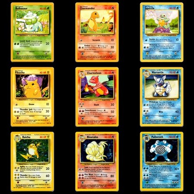 Base Set - Pick Your Pokemon Cards - Complete Your WOTC Set - HOLOS