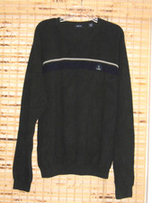 IZOD Men's size XL Nice GREEN with BEIGE  NAVY Sweater