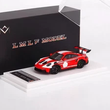  Solo LMLF 1: 64 Porsche Porsche 911 992 GT3 RS alloy car model ornaments