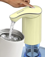 Redsack Electric Water Bottle Dispenser for 3-5 Gallon Jug Automatic USB-C Yelow