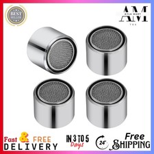 4 Pcs Bathroom Sink Filter Kitchen Faucet Aerator with Brass Shell Female Thread