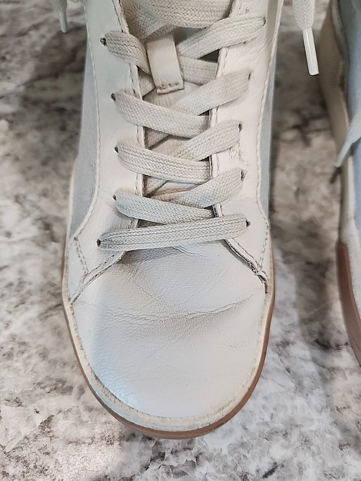 Zapatillas Dolce Vita Harryson - Cuero Blanco - Mujer Talla 7 Foto 2 de 4