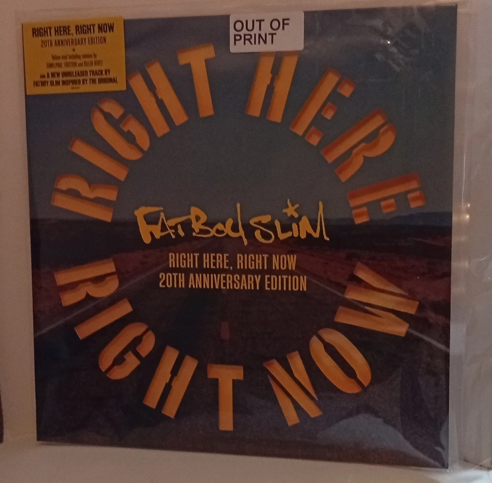 LP/  YELLOW  VINYL  Fatboy Slim – Right Here Right Now - Bild 2 von 4