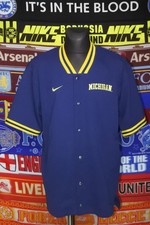 4/5 Nike University Of Michigan Men's size XL Vintage Warm Up Bakketball Jersey