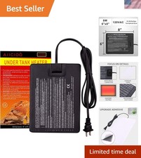 Reptile Heating Mat - 8W Under-Tank Heater for Optimal Heat Distribution