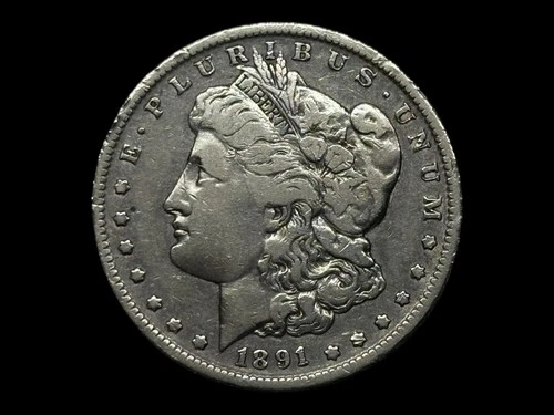 💰1891 O Morgan Silver Dollar, Ungraded, See Description. Free Gift!💵