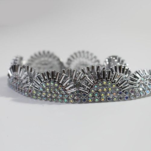  9M Plastik Strass Kette Rand für DIY Vorhänge Sofa Kleidung Kleid Dekor - Bild 6 von 7