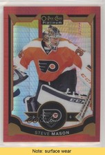 2015-16 O-Pee-Chee Platinum Red Prism 85/149 Steve Mason #62 READ f0v
