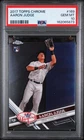 2017 Topps Chrome #169 Aaron Judge Rookie Card PSA 10 GEM MINT
