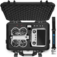 Lekufee Waterproof Hard Carrying Case for DJI Neo 2, Fly More Combo, DJI RC 2...