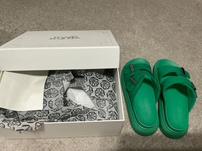 Alexander Mcquuen Sandal Men Size 7 Bright Green . Brand New with Box . Original
