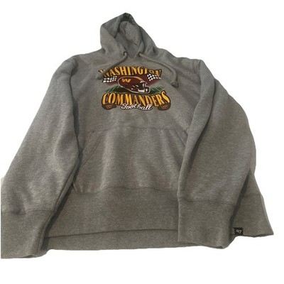 Washington Commanders '47 Brand Pullover - Premium Soft Fleece -Xtra Large Grey