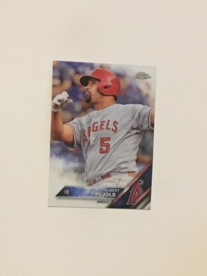 2016 Topps Chrome Albert Pujols Base