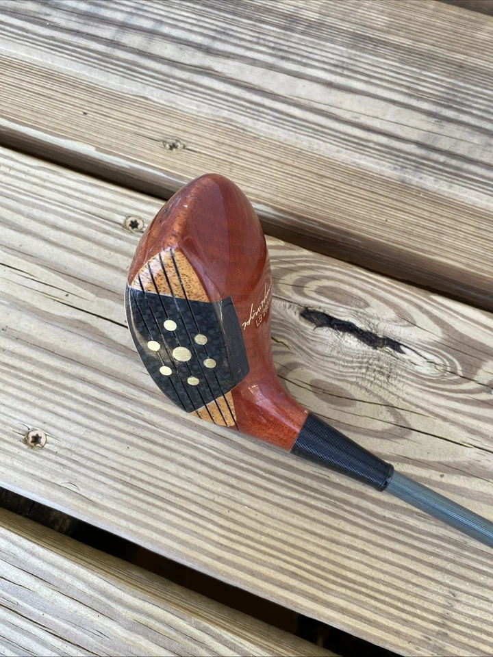 Hiro Honma 3 Madera LB-280 Caqui Original 3 Titanio Carbono Eje R-1 Foto 2 de 4