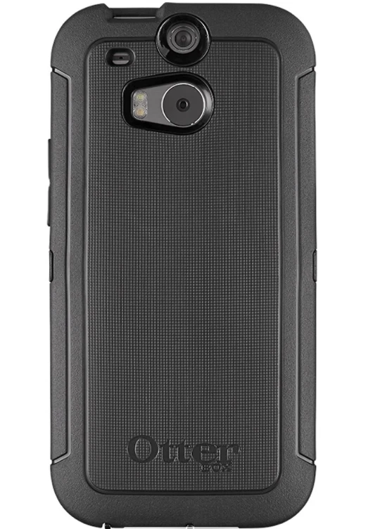 Original OtterBox Defender Series Case for HTC One M8 - No Screen - Black - @ - Image 2 of 3