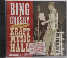 BING CROSBY - KRAFT MUSIC HALL CD [NEW SEALED] LOST RADIO RECORDINGS