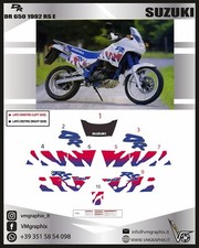 KIT Suzuki DR 650 1991 RS E adesivi/adhesives/grafiche/stickers/decals