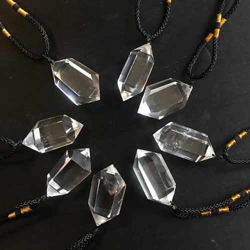 Natural Stone Quartz Pendulums - Here We Grow Girl
