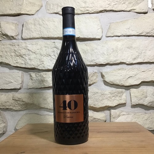 Primitivo Di Manduria 40 Riserva 2018 Grand Vin Rouge Italien N°340 | eBay