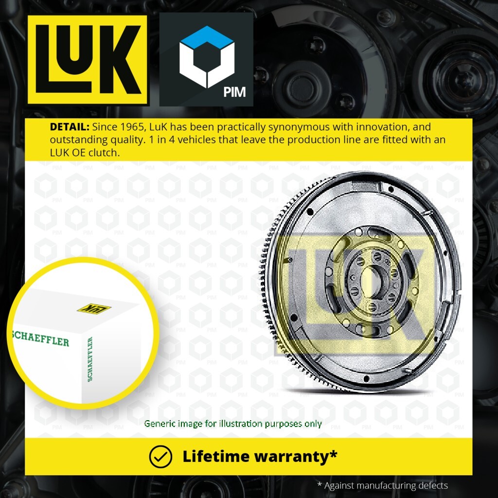 Dual Mass Flywheel DMF (w/ bolts) 415073710 LuK 55570175 616329  